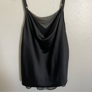 White House Black Market drape neck camisole